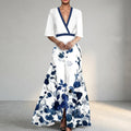 Navy Floral
