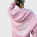 Light Pink - White Print