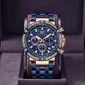 Rose Gold Blue