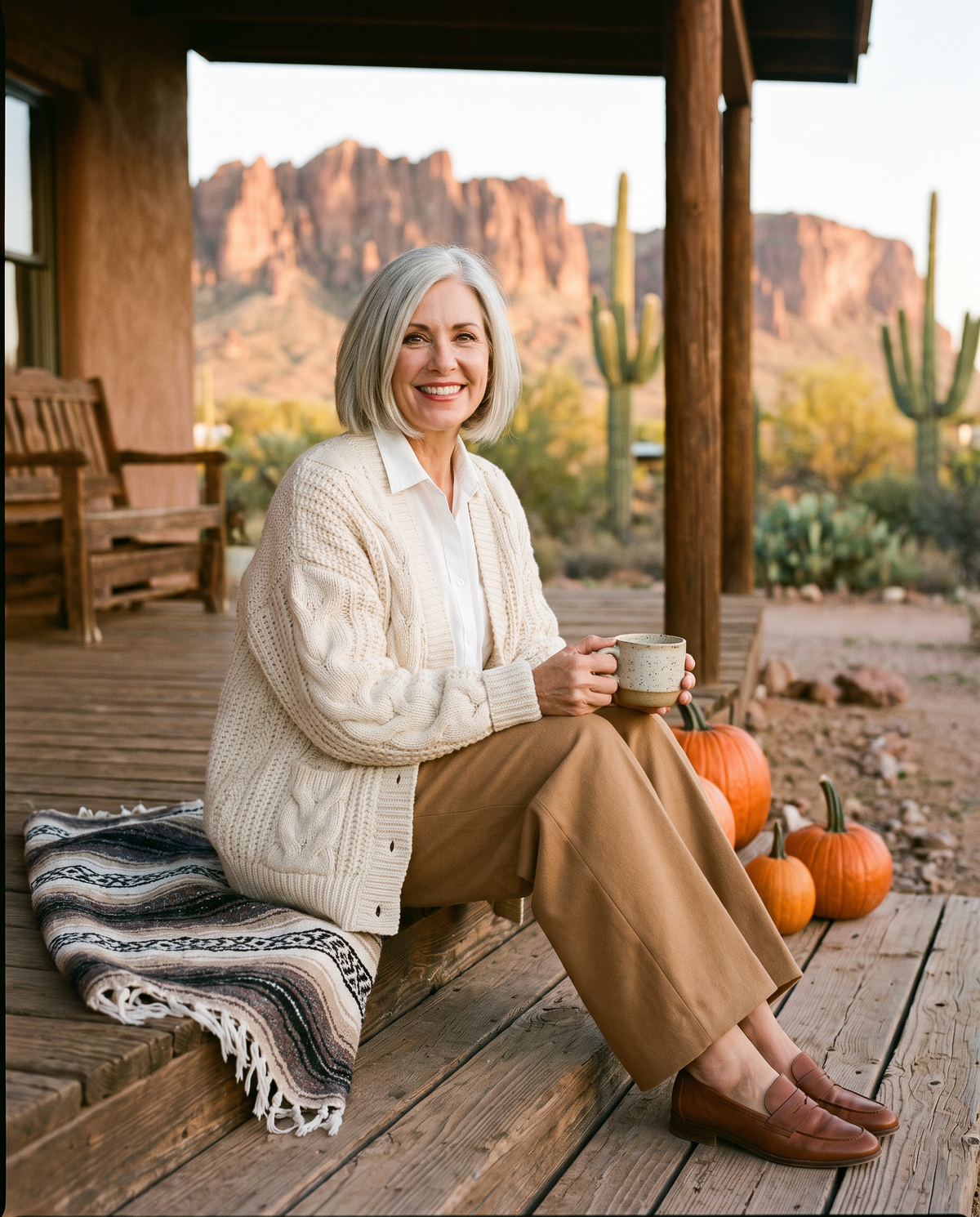 The ranch-porch cardigan