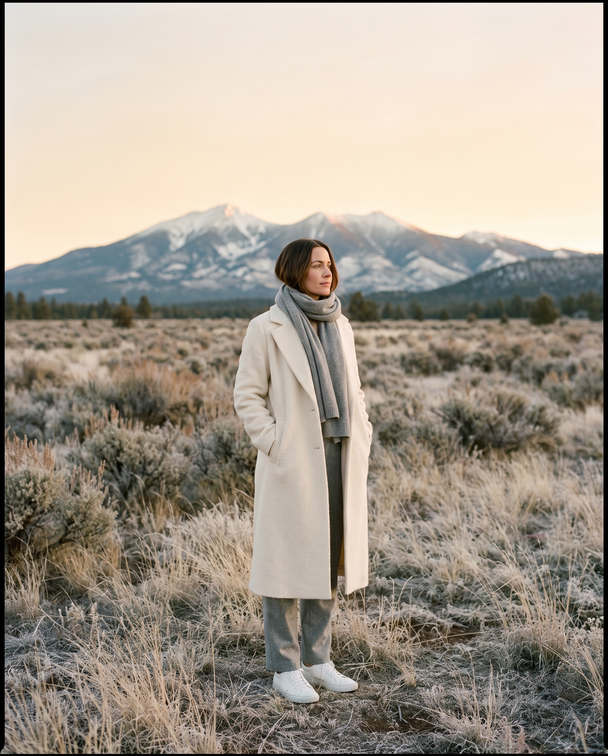 Ivory wool for first snow